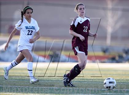Thumbnail 2 in Cheyenne Mountain @ Valor Christian (Senior Night) photogallery.