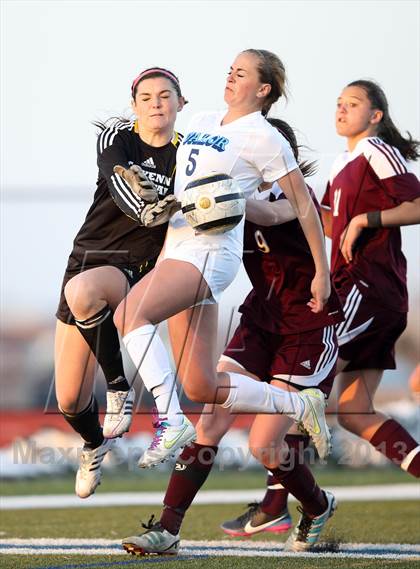 Thumbnail 1 in Cheyenne Mountain @ Valor Christian (Senior Night) photogallery.