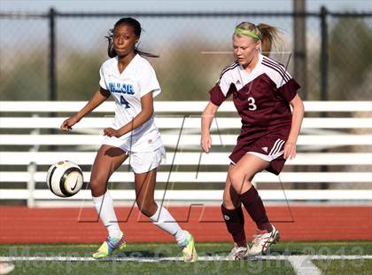 Thumbnail 3 in Cheyenne Mountain @ Valor Christian (Senior Night) photogallery.