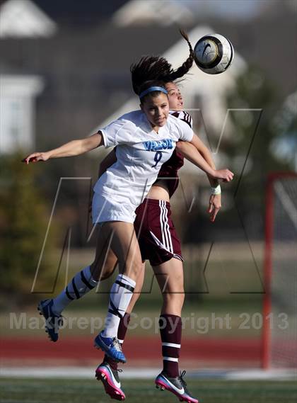 Thumbnail 3 in Cheyenne Mountain @ Valor Christian (Senior Night) photogallery.
