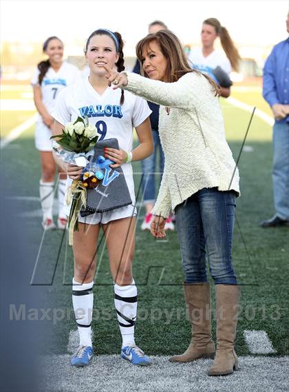 Thumbnail 2 in Cheyenne Mountain @ Valor Christian (Senior Night) photogallery.