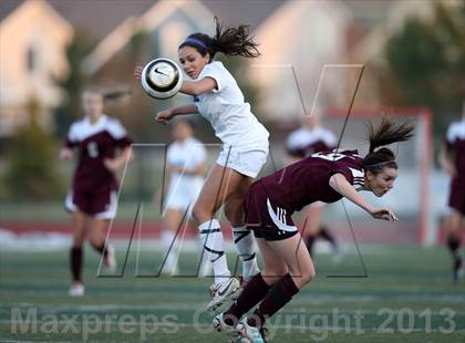 Thumbnail 3 in Cheyenne Mountain @ Valor Christian (Senior Night) photogallery.