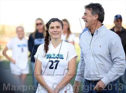 Thumbnail 1 in Cheyenne Mountain @ Valor Christian (Senior Night) photogallery.