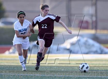 Thumbnail 3 in Cheyenne Mountain @ Valor Christian (Senior Night) photogallery.