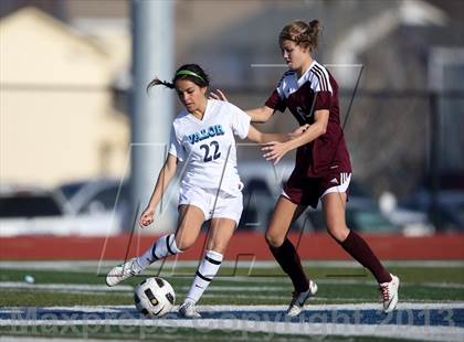 Thumbnail 3 in Cheyenne Mountain @ Valor Christian (Senior Night) photogallery.