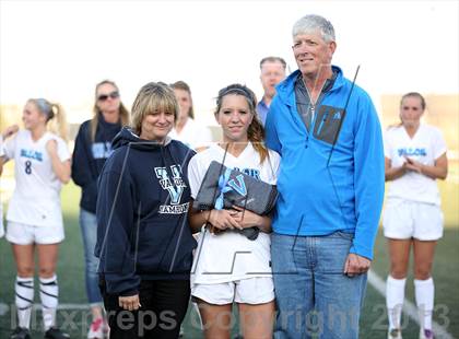 Thumbnail 1 in Cheyenne Mountain @ Valor Christian (Senior Night) photogallery.