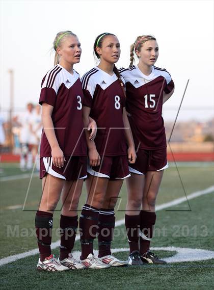 Thumbnail 2 in Cheyenne Mountain @ Valor Christian (Senior Night) photogallery.
