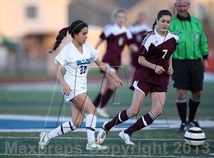 Thumbnail 2 in Cheyenne Mountain @ Valor Christian (Senior Night) photogallery.