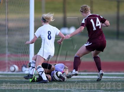 Thumbnail 2 in Cheyenne Mountain @ Valor Christian (Senior Night) photogallery.