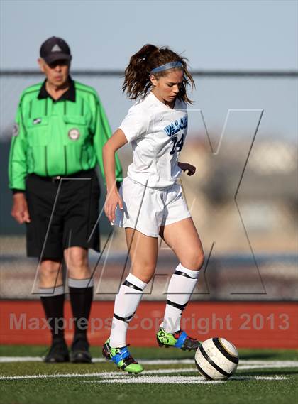 Thumbnail 2 in Cheyenne Mountain @ Valor Christian (Senior Night) photogallery.