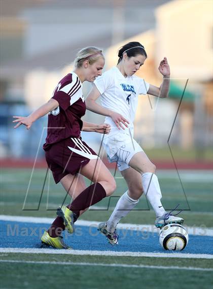 Thumbnail 2 in Cheyenne Mountain @ Valor Christian (Senior Night) photogallery.