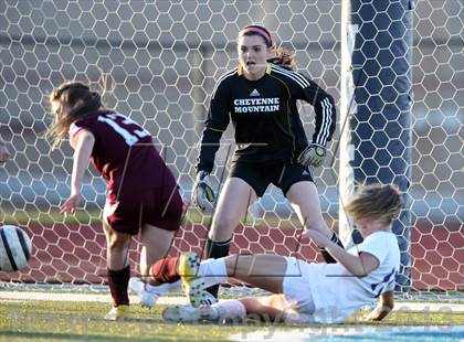 Thumbnail 1 in Cheyenne Mountain @ Valor Christian (Senior Night) photogallery.