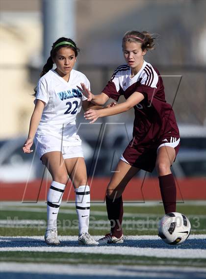 Thumbnail 1 in Cheyenne Mountain @ Valor Christian (Senior Night) photogallery.