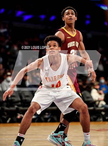Thumbnail 2 in Christ the King vs. Fairfax (The Chosen 1's Invitational) photogallery.