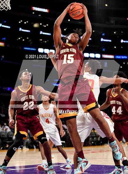 Thumbnail 3 in Christ the King vs. Fairfax (The Chosen 1's Invitational) photogallery.