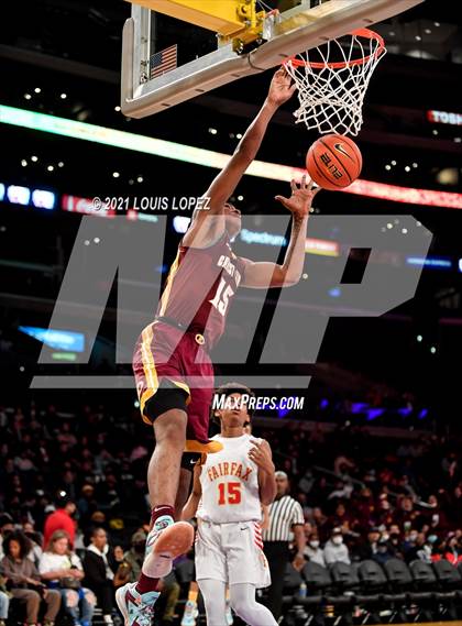 Thumbnail 1 in Christ the King vs. Fairfax (The Chosen 1's Invitational) photogallery.