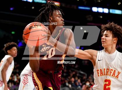 Thumbnail 1 in Christ the King vs. Fairfax (The Chosen 1's Invitational) photogallery.