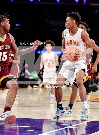Thumbnail 2 in Christ the King vs. Fairfax (The Chosen 1's Invitational) photogallery.