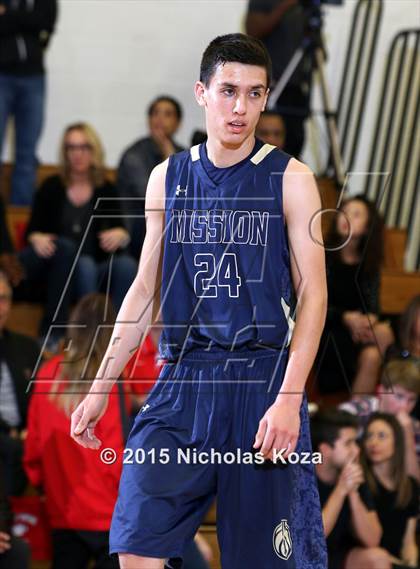 Thumbnail 3 in Harvard-Westlake vs. Mission Prep (CIF SS Playoff) photogallery.