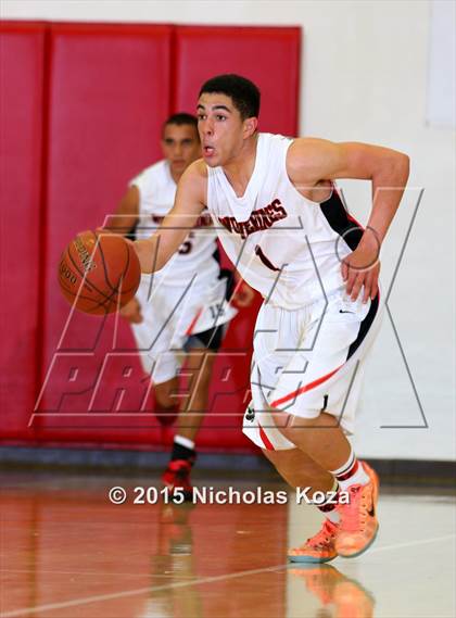 Thumbnail 1 in Harvard-Westlake vs. Mission Prep (CIF SS Playoff) photogallery.
