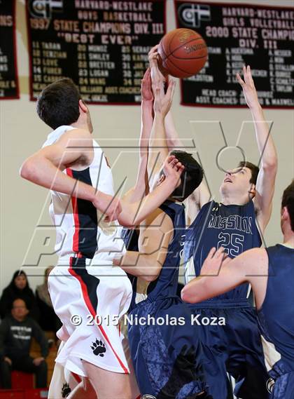 Thumbnail 2 in Harvard-Westlake vs. Mission Prep (CIF SS Playoff) photogallery.