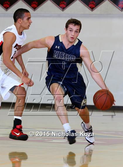 Thumbnail 1 in Harvard-Westlake vs. Mission Prep (CIF SS Playoff) photogallery.