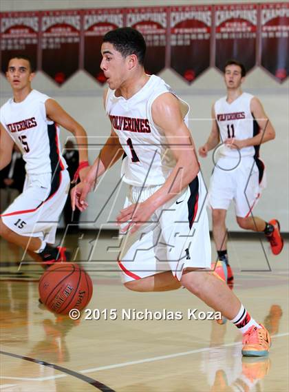 Thumbnail 3 in Harvard-Westlake vs. Mission Prep (CIF SS Playoff) photogallery.