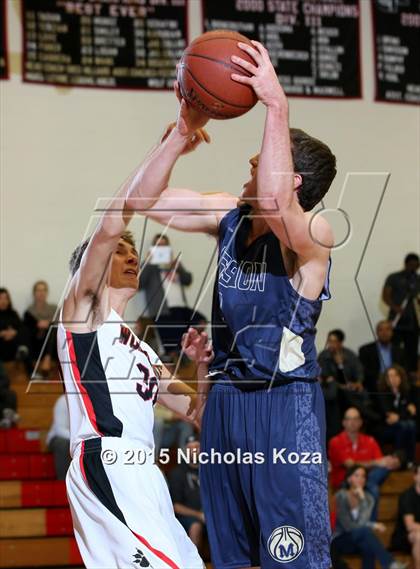 Thumbnail 3 in Harvard-Westlake vs. Mission Prep (CIF SS Playoff) photogallery.