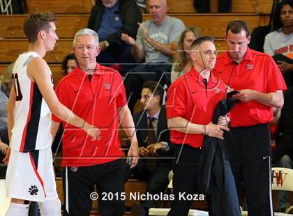 Thumbnail 2 in Harvard-Westlake vs. Mission Prep (CIF SS Playoff) photogallery.