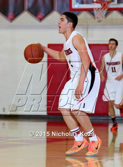 Thumbnail 2 in Harvard-Westlake vs. Mission Prep (CIF SS Playoff) photogallery.