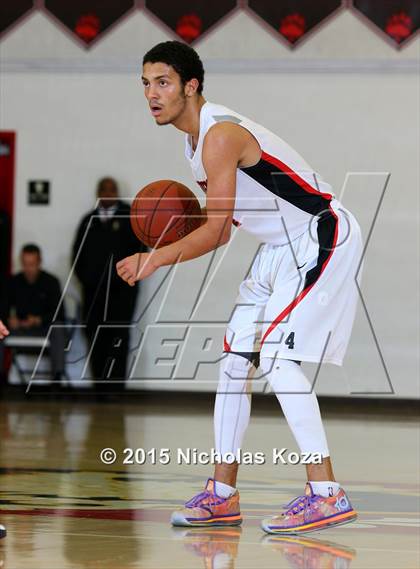Thumbnail 3 in Harvard-Westlake vs. Mission Prep (CIF SS Playoff) photogallery.