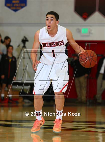 Thumbnail 1 in Harvard-Westlake vs. Mission Prep (CIF SS Playoff) photogallery.