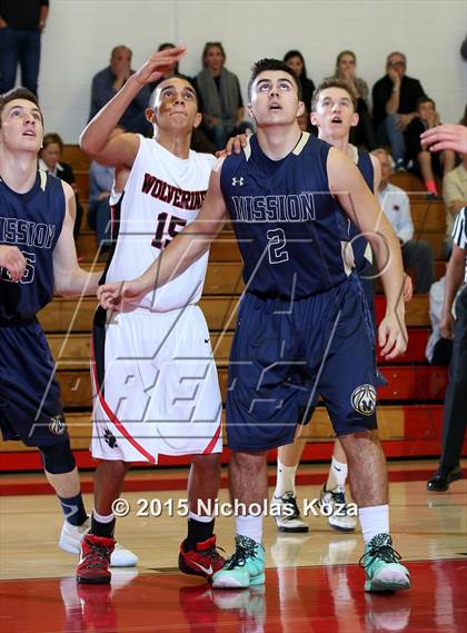 Thumbnail 2 in Harvard-Westlake vs. Mission Prep (CIF SS Playoff) photogallery.