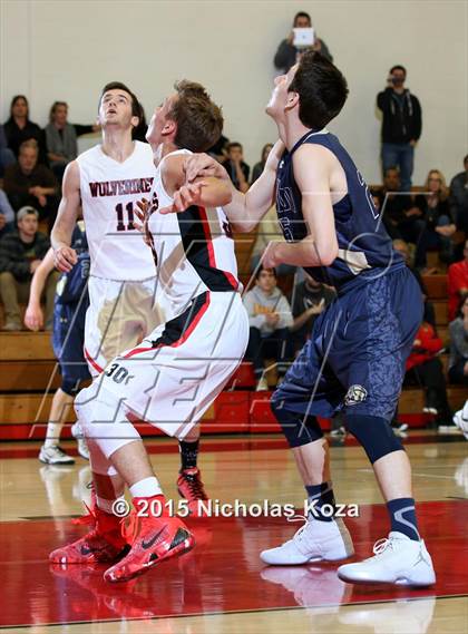 Thumbnail 2 in Harvard-Westlake vs. Mission Prep (CIF SS Playoff) photogallery.