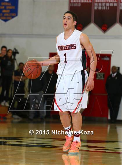 Thumbnail 2 in Harvard-Westlake vs. Mission Prep (CIF SS Playoff) photogallery.