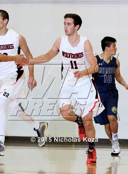 Thumbnail 1 in Harvard-Westlake vs. Mission Prep (CIF SS Playoff) photogallery.