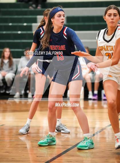 Thumbnail 2 in Heritage vs Thomas Jefferson (Kipling Winter Classic) photogallery.