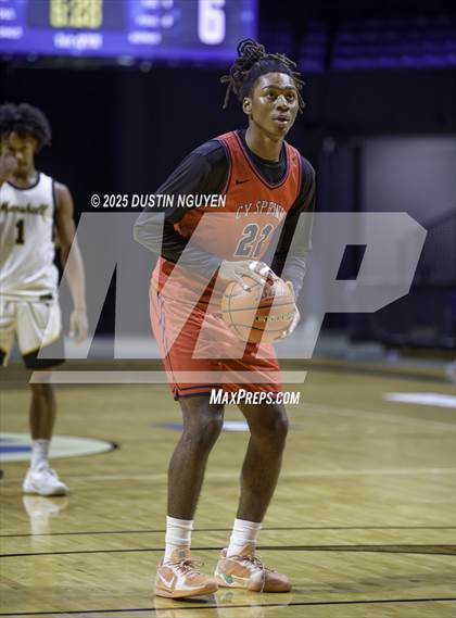 Thumbnail 1 in Cypress Springs vs. Fort Bend Marshall (Houston Methodist Cy-Hoops Invitational) photogallery.