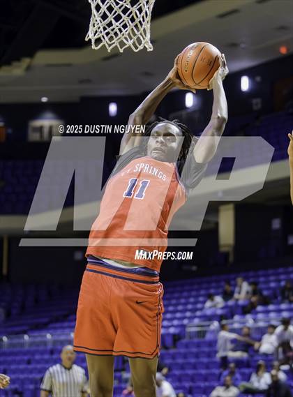 Thumbnail 2 in Cypress Springs vs. Fort Bend Marshall (Houston Methodist Cy-Hoops Invitational) photogallery.