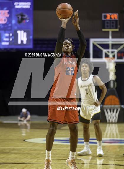 Thumbnail 1 in Cypress Springs vs. Fort Bend Marshall (Houston Methodist Cy-Hoops Invitational) photogallery.