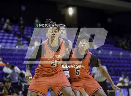 Thumbnail 1 in Cypress Springs vs. Fort Bend Marshall (Houston Methodist Cy-Hoops Invitational) photogallery.
