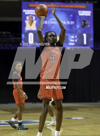 Thumbnail 3 in Cypress Springs vs. Fort Bend Marshall (Houston Methodist Cy-Hoops Invitational) photogallery.