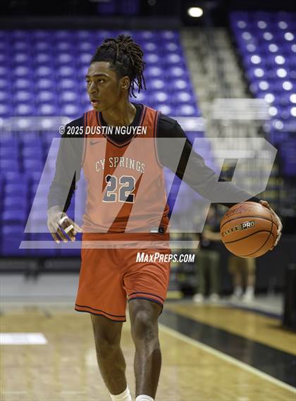 Thumbnail 2 in Cypress Springs vs. Fort Bend Marshall (Houston Methodist Cy-Hoops Invitational) photogallery.