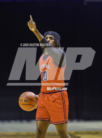 Thumbnail 2 in Cypress Springs vs. Fort Bend Marshall (Houston Methodist Cy-Hoops Invitational) photogallery.