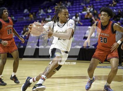 Thumbnail 3 in Cypress Springs vs. Fort Bend Marshall (Houston Methodist Cy-Hoops Invitational) photogallery.