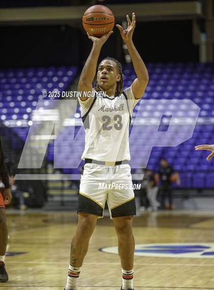 Thumbnail 2 in Cypress Springs vs. Fort Bend Marshall (Houston Methodist Cy-Hoops Invitational) photogallery.