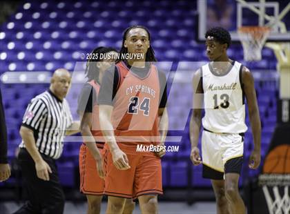 Thumbnail 1 in Cypress Springs vs. Fort Bend Marshall (Houston Methodist Cy-Hoops Invitational) photogallery.