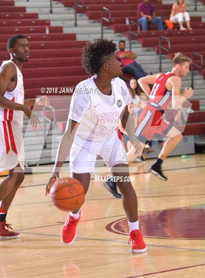 Thumbnail 3 in Serra vs. Christian (Rancho Mirage Holiday Invitational) photogallery.