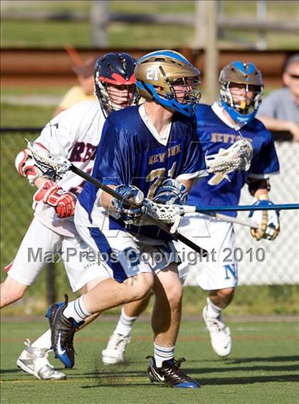 Thumbnail 3 in Newtown vs. New Fairfield (SWC Semifinal) photogallery.