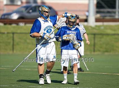 Thumbnail 3 in Newtown vs. New Fairfield (SWC Semifinal) photogallery.